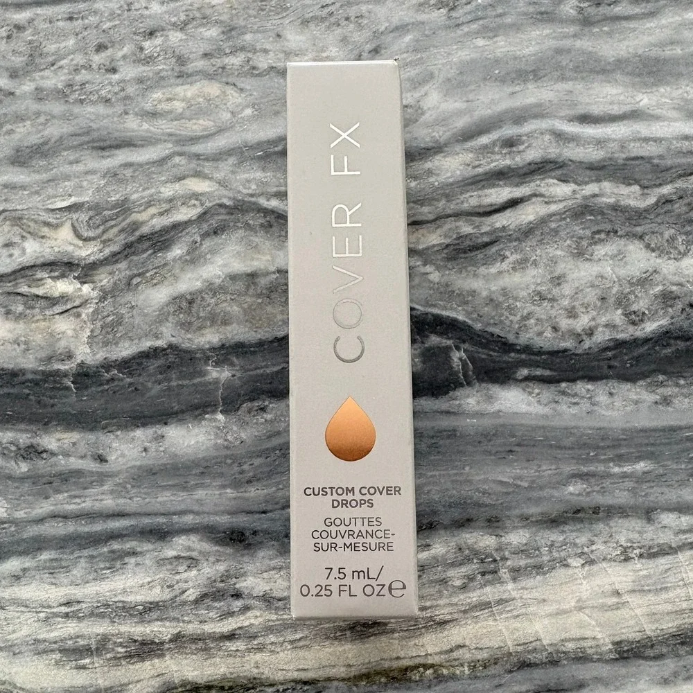 Cover FX Custom Cover Drops Foundation N Deep 1 Concentrated Pigment 0.25oz NEW